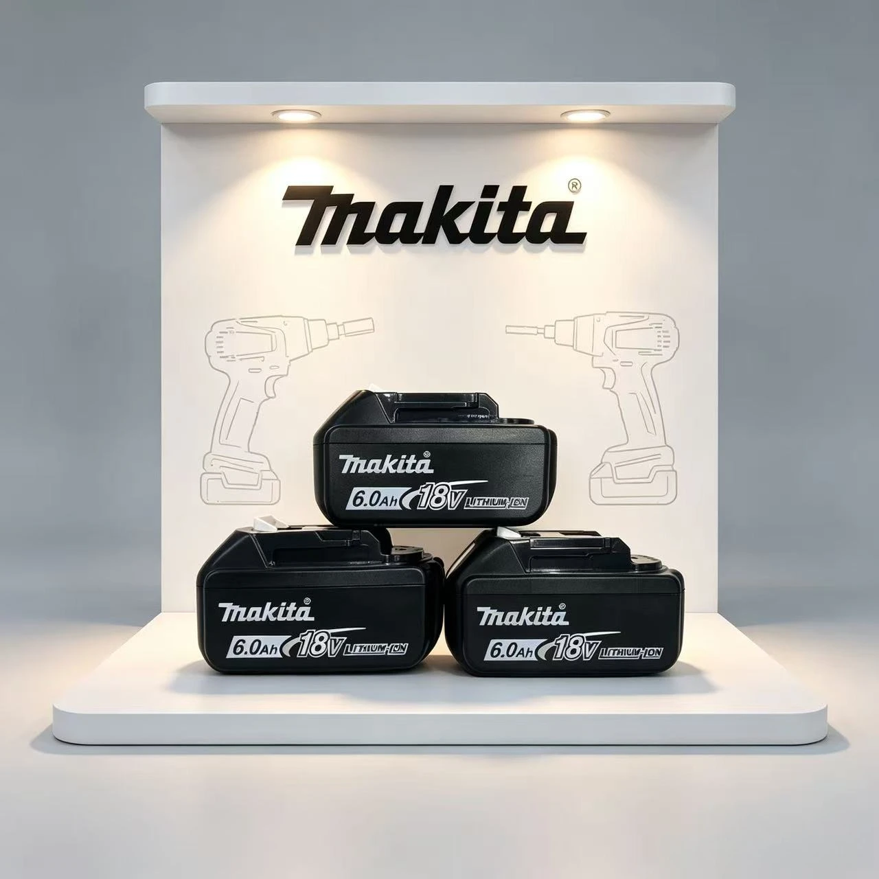 6.0Ah Original Makita 18V Battery BL1860 BL1860B Rechargeable Lithium-Ion Battery for Makita 18V Power Tools Replace the battery
6.0Ah Original Makita 18V Battery BL1860 BL1860B Rechargeable Lithium-Ion Battery for Makita 18V Power Tools Replace the battery
