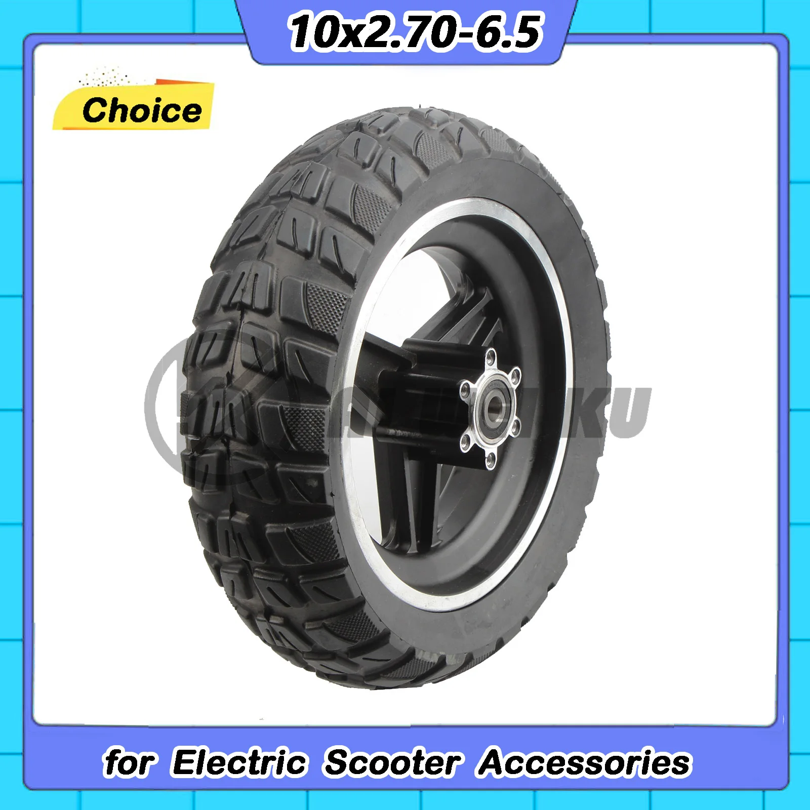 10 inch 10x2.75-6.5 solid tires with aluminum alloy disc brake wheels for KUGOO M4 PRO folding scooter modification accessories
10 inch 10x2.75-6.5 solid tires with aluminum alloy disc brake wheels for KUGOO M4 PRO folding scooter modification accessories