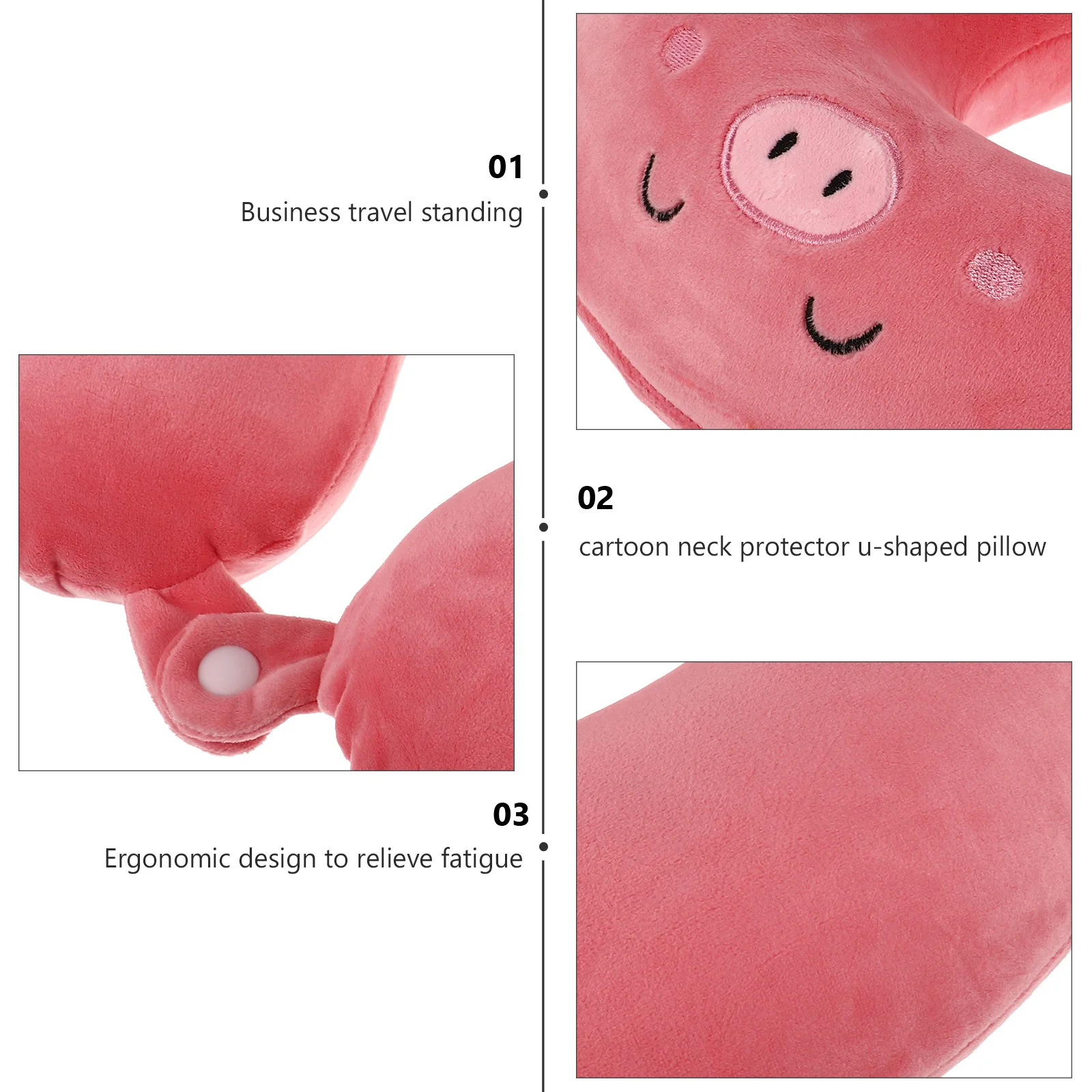 1pc Shaped Pillow Neck Support For Travel Cervical Relief Sleep Comfortable U Shape Pillow Unique Daily Use
1pc Shaped Pillow Neck Support For Travel Cervical Relief Sleep Comfortable U Shape Pillow Unique Daily Use