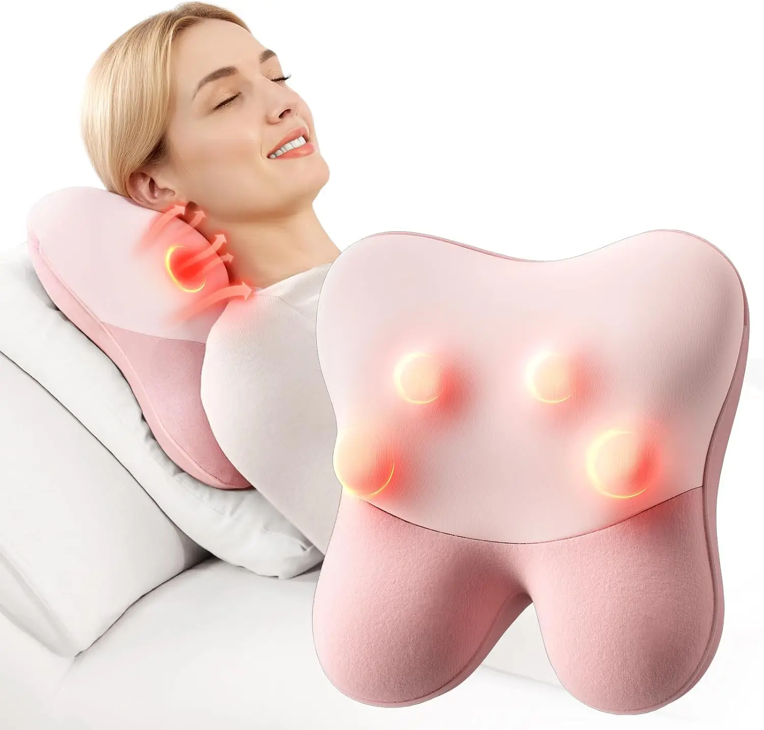 Массажер для шеи и спины с подогревом и глубоким облегчением тканей шиацу, для всего тела, подарок FSA Eligible
Массажер для шеи и спины с подогревом и глубоким облегчением тканей шиацу, для всего тела, подарок FSA Eligible