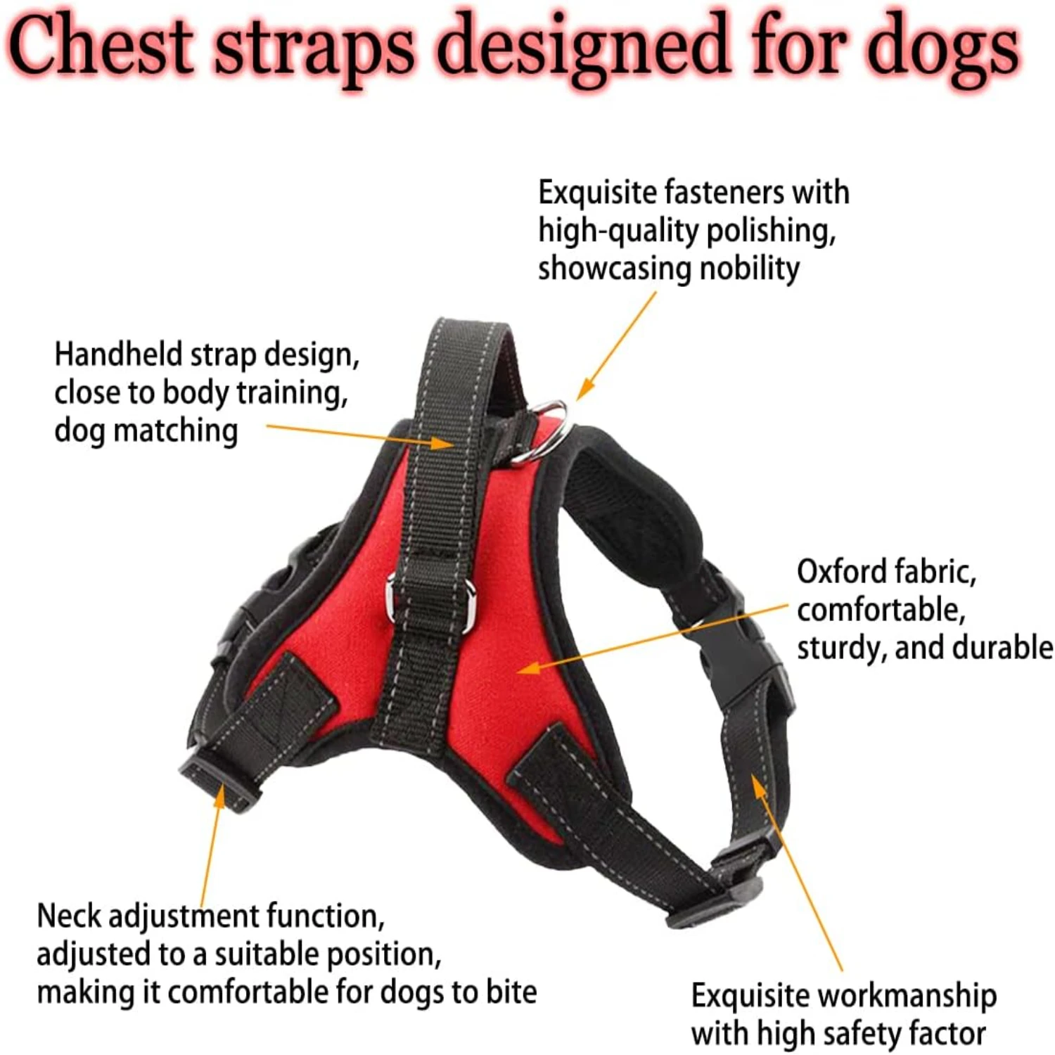 Adjustable, Secure, and Comfortable Dog Harness Set for Small and Medium Dogs - Ensure Maximum Safety and Comfort during Outdoor
Adjustable, Secure, and Comfortable Dog Harness Set for Small and Medium Dogs - Ensure Maximum Safety and Comfort during Outdoor