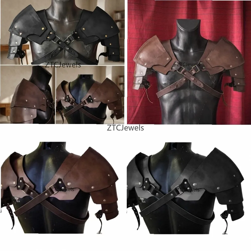 Vintage Medieval Warrior Shoulder Armor Costume Cosplay Protective Armor Halloween Performance Props For Men And Women
Vintage Medieval Warrior Shoulder Armor Costume Cosplay Protective Armor Halloween Performance Props For Men And Women
