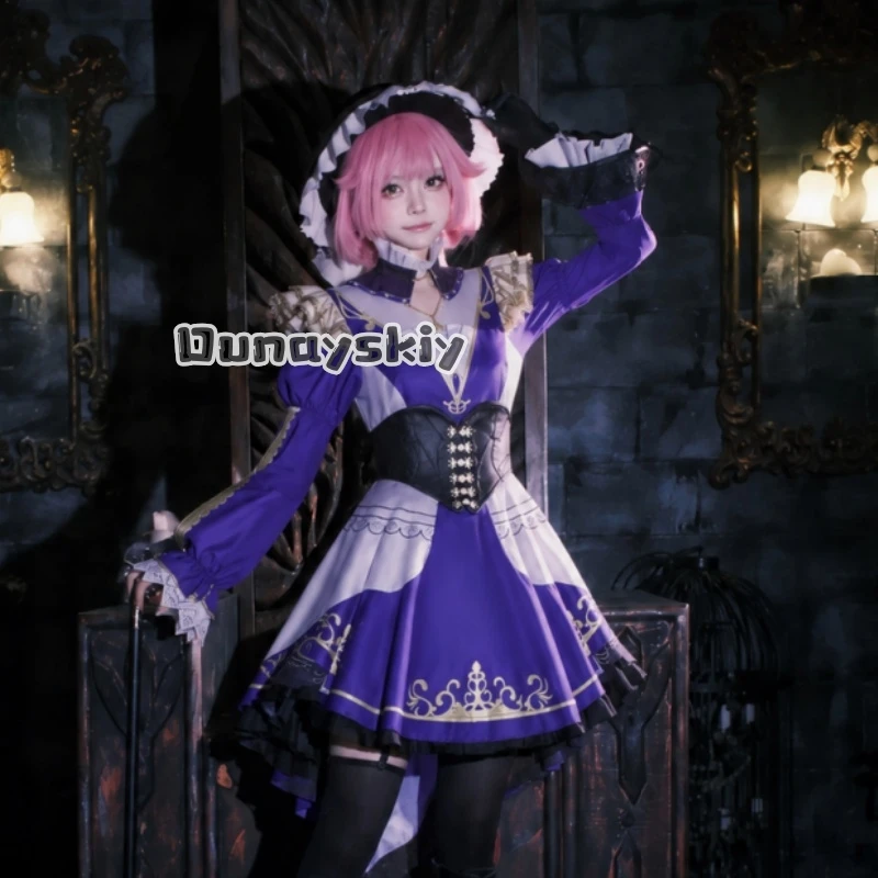 KS*2Anime Game Project Sekai Cosplay Yuke Conquer GO FORTH Idol Uniform Otori Emu Goth Lolita Purple Dress Halloween Christmas
KS*2Anime Game Project Sekai Cosplay Yuke Conquer GO FORTH Idol Uniform Otori Emu Goth Lolita Purple Dress Halloween Christmas