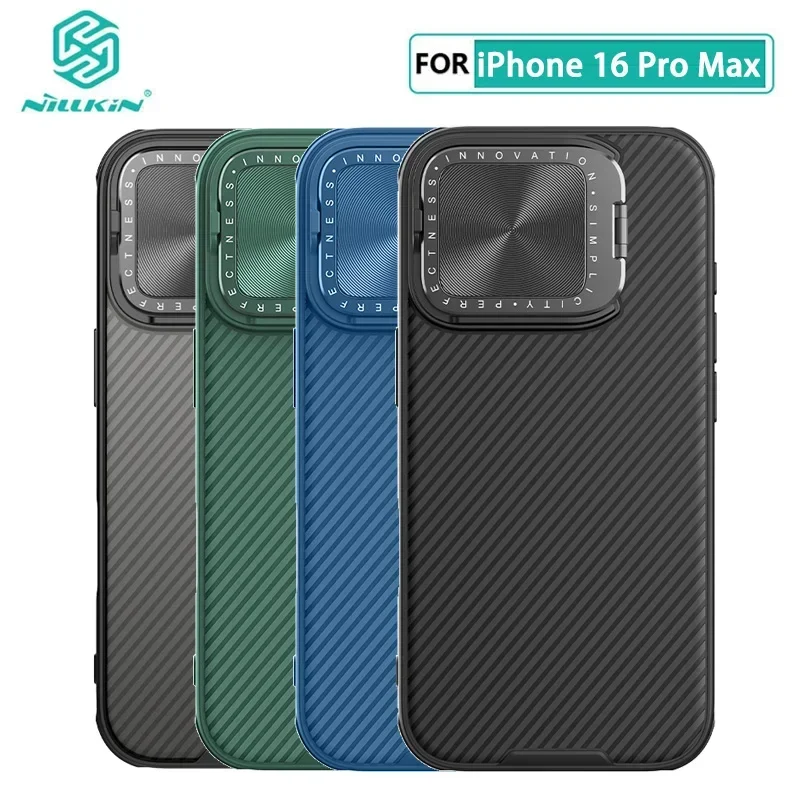 For iPhone 16 Pro Max Magnetic Case NILLKIN CamShield Prop Camera Protection Bracket Phone Case For iPhone16 Cover
For iPhone 16 Pro Max Magnetic Case NILLKIN CamShield Prop Camera Protection Bracket Phone Case For iPhone16 Cover