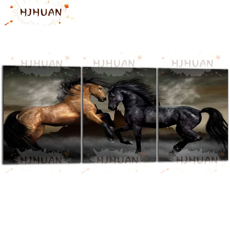 3pcs animal art, horse Diamond Painting Cross Stitch Kits Full round diamond Embroidery Mosaic Art Picture of Rhinestones Decor
3pcs animal art, horse Diamond Painting Cross Stitch Kits Full round diamond Embroidery Mosaic Art Picture of Rhinestones Decor
