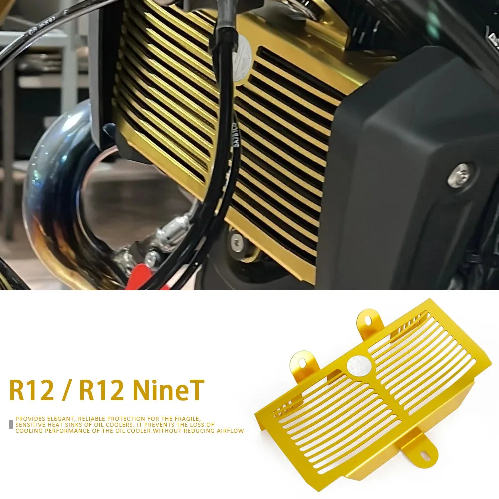 R12 2024 2025 Radiator Guards Parts Radiator Guard Grille Protection Cover Motorcycle Accessories For BMW R 12 NineT NINET
R12 2024 2025 Radiator Guards Parts Radiator Guard Grille Protection Cover Motorcycle Accessories For BMW R 12 NineT NINET