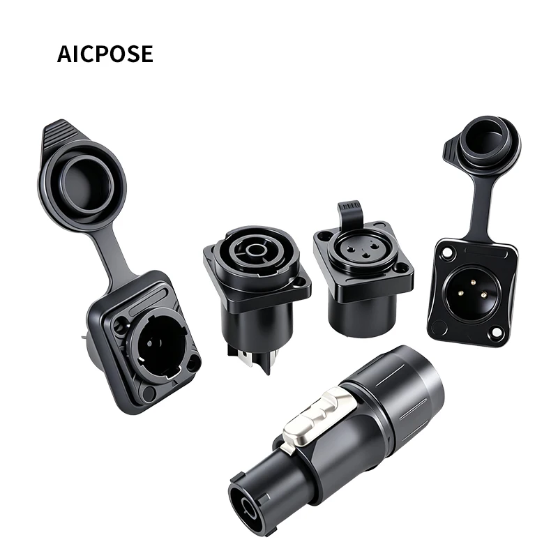 10pcs Waterproof Powercon True 1 Power Connector Outdoor Male Female Plug Socket Twist Lock AC Connector for DJ Par light Led
10pcs Waterproof Powercon True 1 Power Connector Outdoor Male Female Plug Socket Twist Lock AC Connector for DJ Par light Led