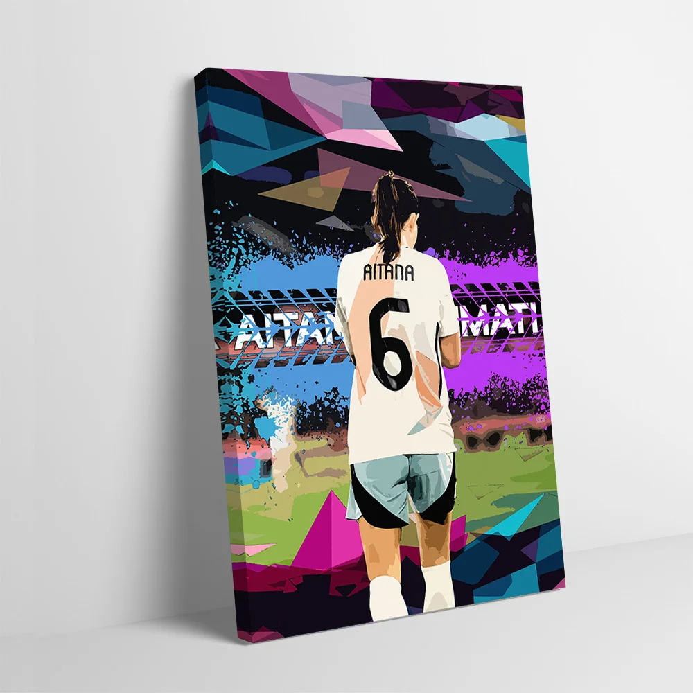 Aitana Bonmati Soccer Art Printing Poster Custom Pictures Wall Art Canvas Painting Gift for Decoration Living Room Home Decor
Aitana Bonmati Soccer Art Printing Poster Custom Pictures Wall Art Canvas Painting Gift for Decoration Living Room Home Decor
