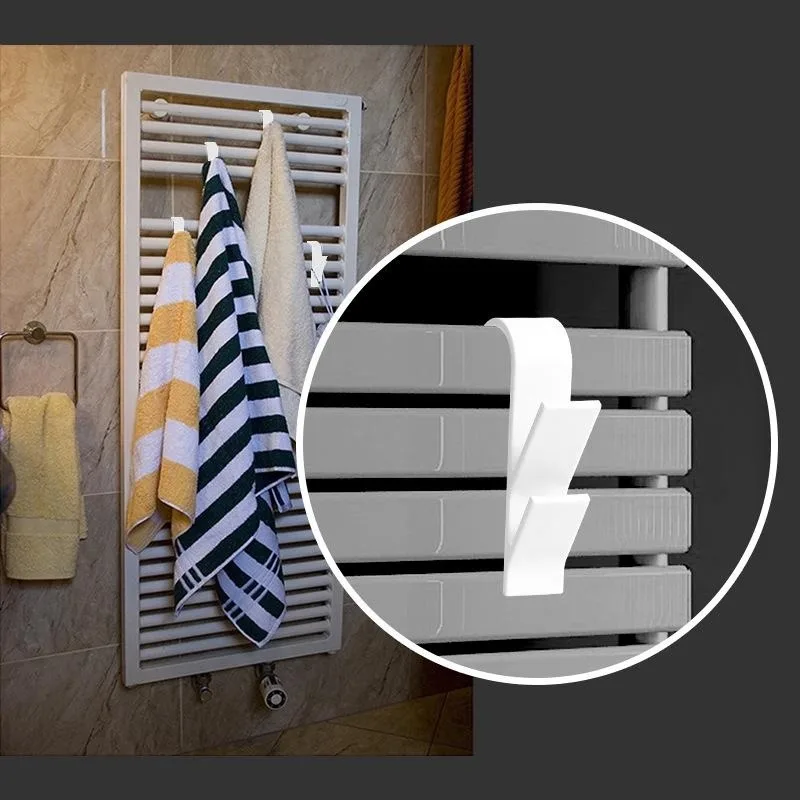 4pcs White Hook, Heated Towel Rack, Radiator Bracket, Bathroom Hook, Hanger, Soft Scarf Rack, Towel Rack, Bathroom Hook Rack
4pcs White Hook, Heated Towel Rack, Radiator Bracket, Bathroom Hook, Hanger, Soft Scarf Rack, Towel Rack, Bathroom Hook Rack