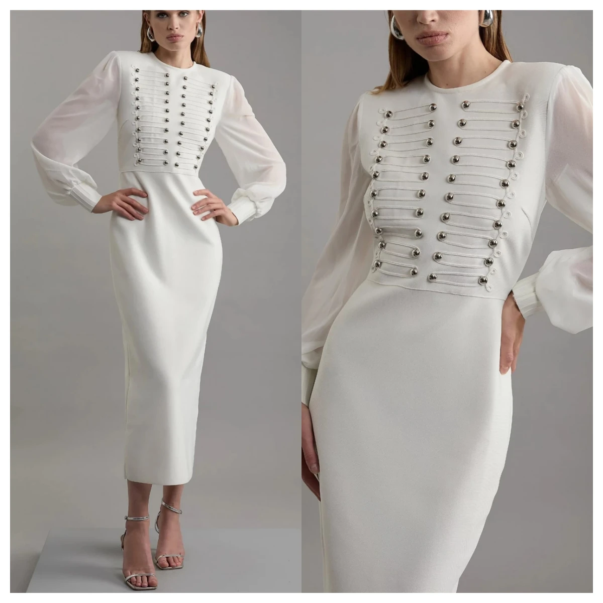customizedCustomized Elegant White Jersey Evening Dress O-Neck Long Sleeves Homecoming Dress Zipper Back Bespoke Occasion Gowns
customizedCustomized Elegant White Jersey Evening Dress O-Neck Long Sleeves Homecoming Dress Zipper Back Bespoke Occasion Gowns