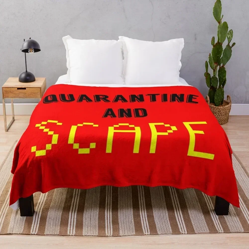 Quarantine And Scape Throw Blanket Warm Napping Blanket for Office Couch Bed
Quarantine And Scape Throw Blanket Warm Napping Blanket for Office Couch Bed
