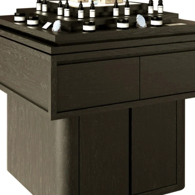 Beauty Salon Nakashimadai Fragrance Store Smell Fragrance Desk, Showcase Product Display Cabinet Black Walnut Color
Beauty Salon Nakashimadai Fragrance Store Smell Fragrance Desk, Showcase Product Display Cabinet Black Walnut Color