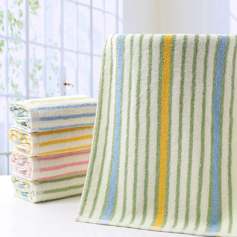 4pcs Soft Colored Towels Fitness Washcloth Striped Cotton Hand Kitchen Face Bath Absorbent Eco Friendly Premium Quality
4pcs Soft Colored Towels Fitness Washcloth Striped Cotton Hand Kitchen Face Bath Absorbent Eco Friendly Premium Quality