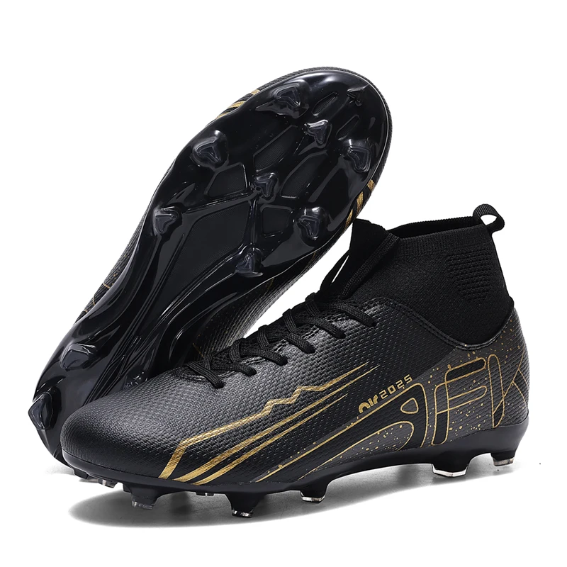 Men Women Football Shoes High-Top Youth Boys Girls Athletic Training Cleat Non-Slip Football Field Boots for Outdoor Indoor
Men Women Football Shoes High-Top Youth Boys Girls Athletic Training Cleat Non-Slip Football Field Boots for Outdoor Indoor
