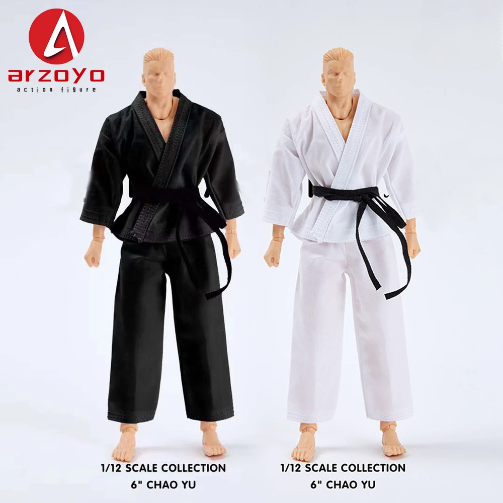 In Stock 1/12 Scale Martial Arts Suit Taekwondo Uniform Clothes Model for 6'' Romankey Male Soldiers Action Figure Body Dolls
In Stock 1/12 Scale Martial Arts Suit Taekwondo Uniform Clothes Model for 6'' Romankey Male Soldiers Action Figure Body Dolls