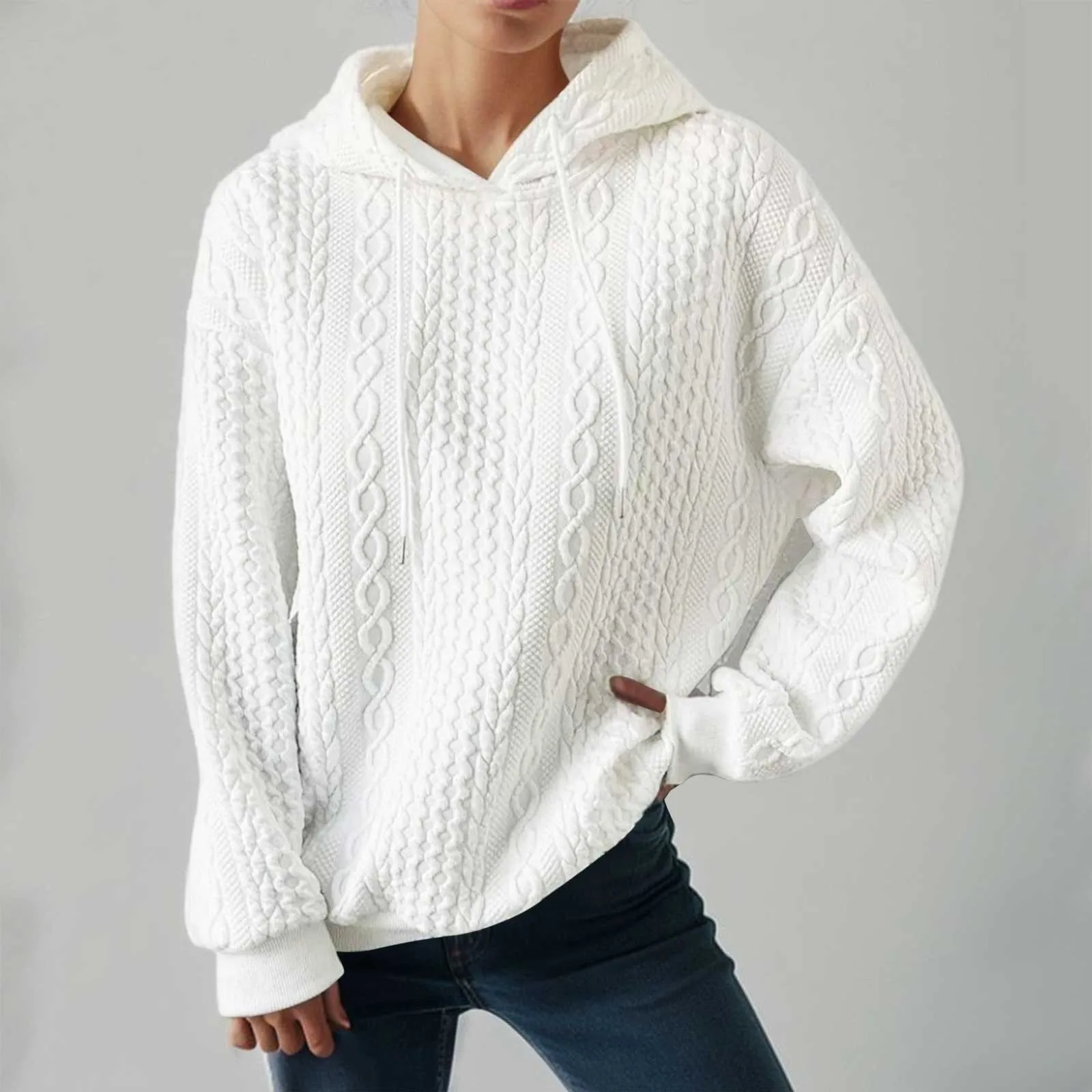 Hoodies For Women Drawstring Pullovers Tops Fall Loose Long Sleeve Hooded Sweatshirts Harajuku Women's Casual Streetwear
Hoodies For Women Drawstring Pullovers Tops Fall Loose Long Sleeve Hooded Sweatshirts Harajuku Women's Casual Streetwear