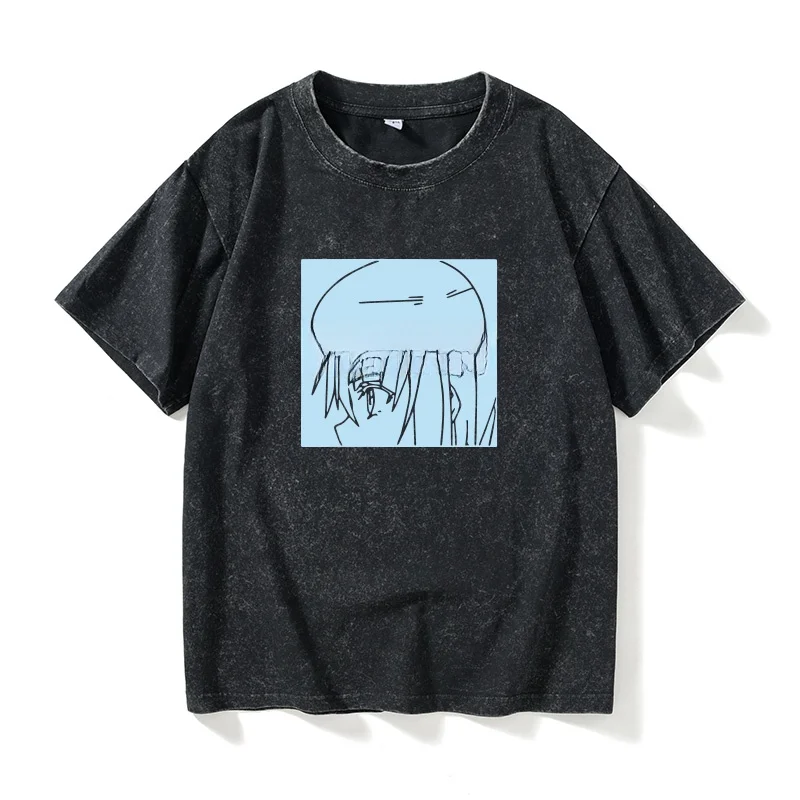 Rimuru Tempest T-Shirt Short Sleeve Bf Style Cotton Casual round Neck Magic Theme Summer Fashion Women's Top Loose Fit
Rimuru Tempest T-Shirt Short Sleeve Bf Style Cotton Casual round Neck Magic Theme Summer Fashion Women's Top Loose Fit