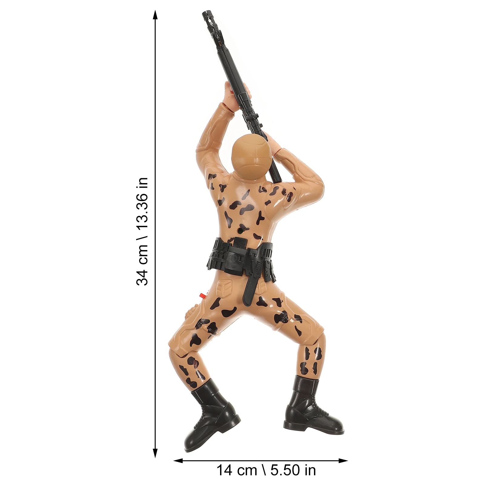 2 Pcs Soldier Crawling Toys Plaything Army Action Figures Electric Children Plastic Soldiers
2 Pcs Soldier Crawling Toys Plaything Army Action Figures Electric Children Plastic Soldiers