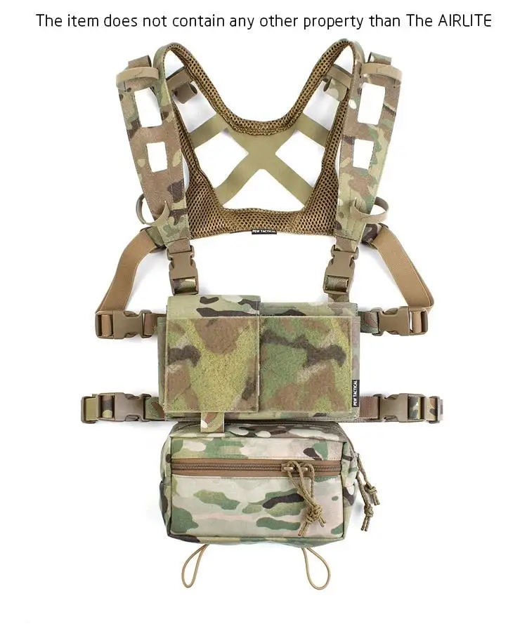 Тактический нагрудный жилет Pew Tactical AIRLITE, гибкая боевая привязь для страйкбола
Тактический нагрудный жилет Pew Tactical AIRLITE, гибкая боевая привязь для страйкбола