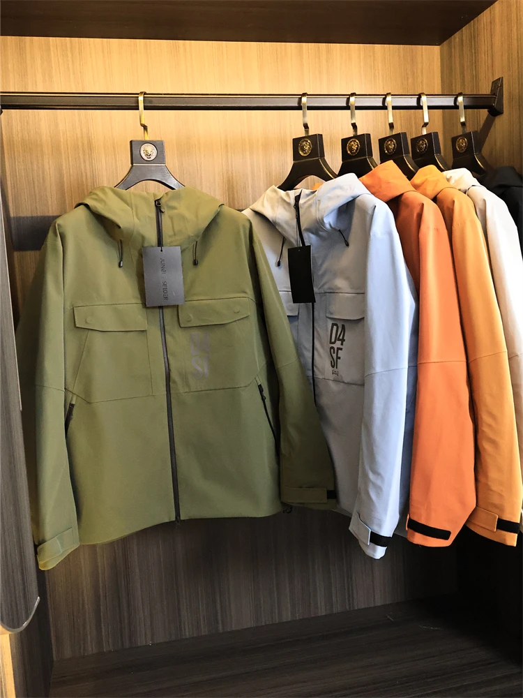 High-End Outdoor Men's Hard Jacket 3K Level with Pocket Hooded Open Cardigan Trendy Casual Fashion Urban Style
High-End Outdoor Men's Hard Jacket 3K Level with Pocket Hooded Open Cardigan Trendy Casual Fashion Urban Style