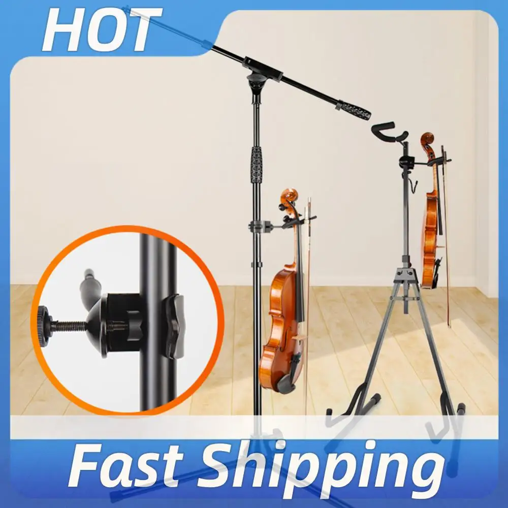 Violin & Viola Stand Microphone Or Sheet Music Stand Violin Holder for Desktop for Stage Shows Or Practices at Home
Violin & Viola Stand Microphone Or Sheet Music Stand Violin Holder for Desktop for Stage Shows Or Practices at Home