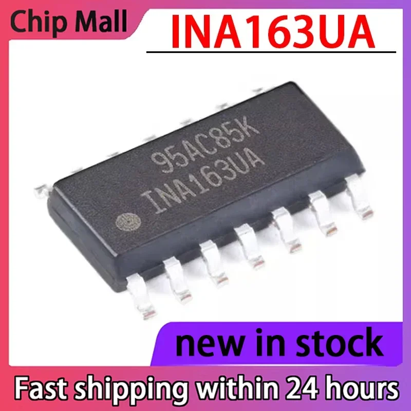 2PCS INA163UA INA163 Instrument Operational Amplifier Chip SOP14
2PCS INA163UA INA163 Instrument Operational Amplifier Chip SOP14