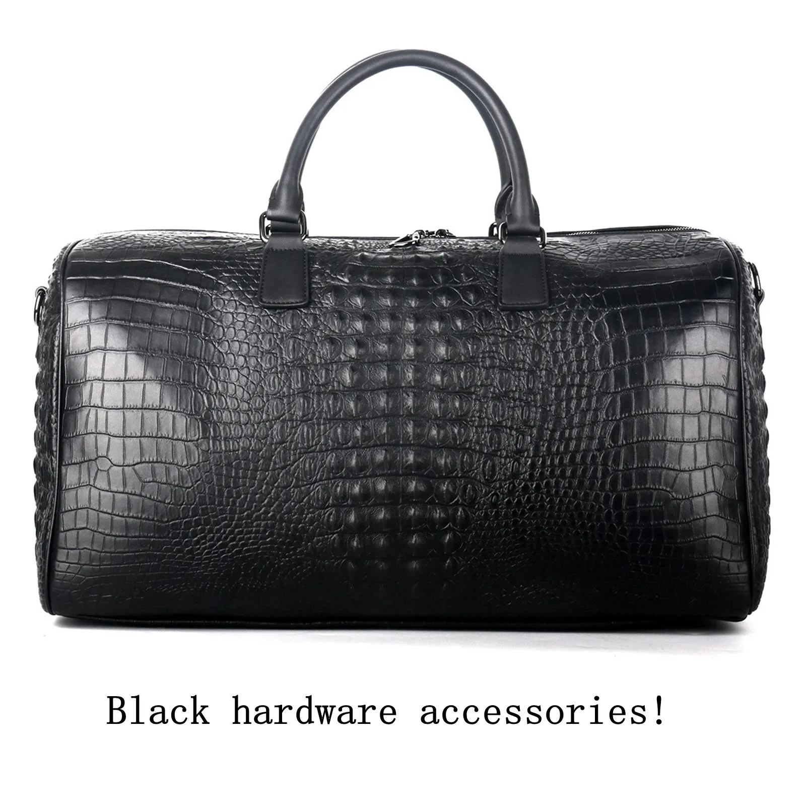 Male Two Layer Leather Travel Bag Large Crocodile Pattern Big Fitness Handbag Luggage Drums Shoulder Business Bags Black Handbag
Male Two Layer Leather Travel Bag Large Crocodile Pattern Big Fitness Handbag Luggage Drums Shoulder Business Bags Black Handbag