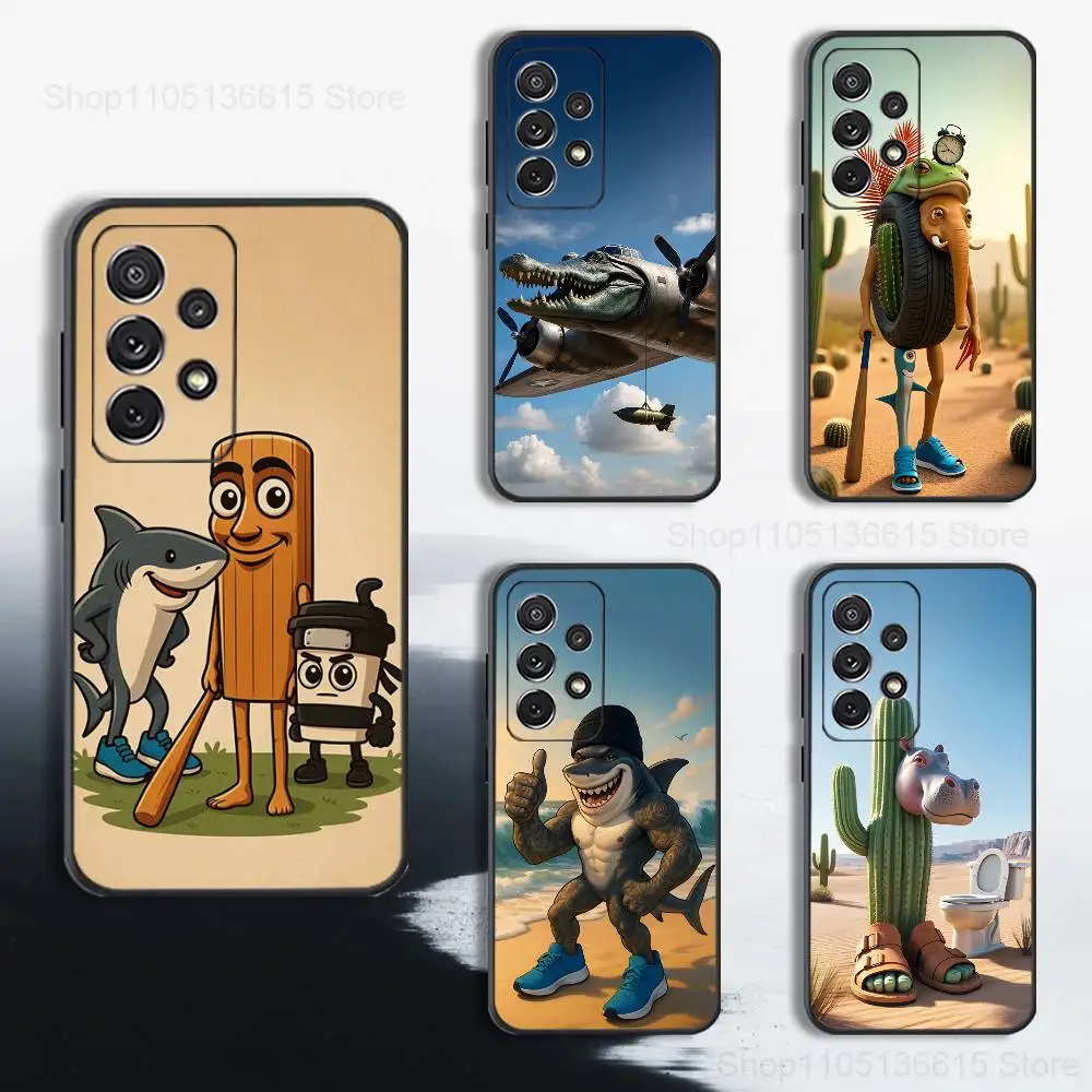 Strange B-Brainrot T-Tralalero Phone Case For Samsung S25,S24,S23,S22,S21,S20,S10,Ultra,Plus,Lite,FE,Soft Silicone Black Cover
Strange B-Brainrot T-Tralalero Phone Case For Samsung S25,S24,S23,S22,S21,S20,S10,Ultra,Plus,Lite,FE,Soft Silicone Black Cover