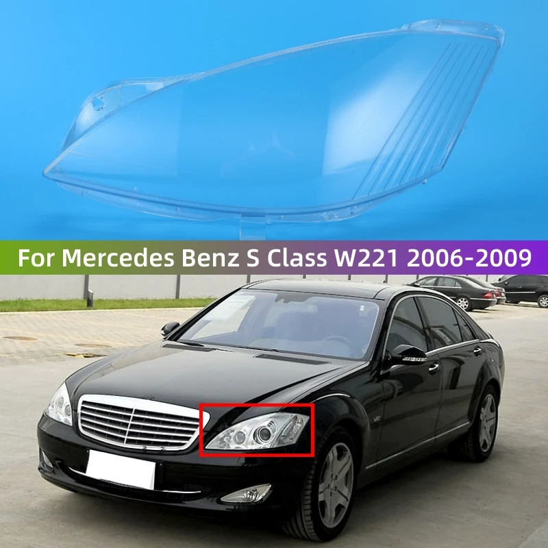 For Mercedes Benz S Class W221 2006 2007 2008 2009 S300 S350 S400 S500 S600 Accessories Transparent PC Material Headlight Cap
For Mercedes Benz S Class W221 2006 2007 2008 2009 S300 S350 S400 S500 S600 Accessories Transparent PC Material Headlight Cap