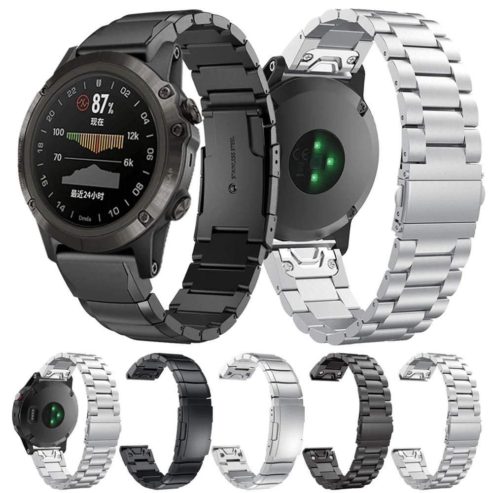 Ремешок из нержавеющей стали QuickFit для Garmin D2 Delta PX Bravo/Tony/Mach 1, ремешок 22 мм, 26 мм, металлический ремешок, браслет, браслеты
Ремешок из нержавеющей стали QuickFit для Garmin D2 Delta PX Bravo/Tony/Mach 1, ремешок 22 мм, 26 мм, металлический ремешок, браслет, браслеты