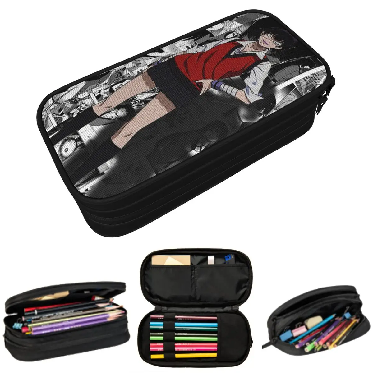 Ikishima Midari Kakegurui Japan Anime Pencil Case for Kids School Pen Box Pencil Bag Stationery Supplies Pen Holder Bag
Ikishima Midari Kakegurui Japan Anime Pencil Case for Kids School Pen Box Pencil Bag Stationery Supplies Pen Holder Bag