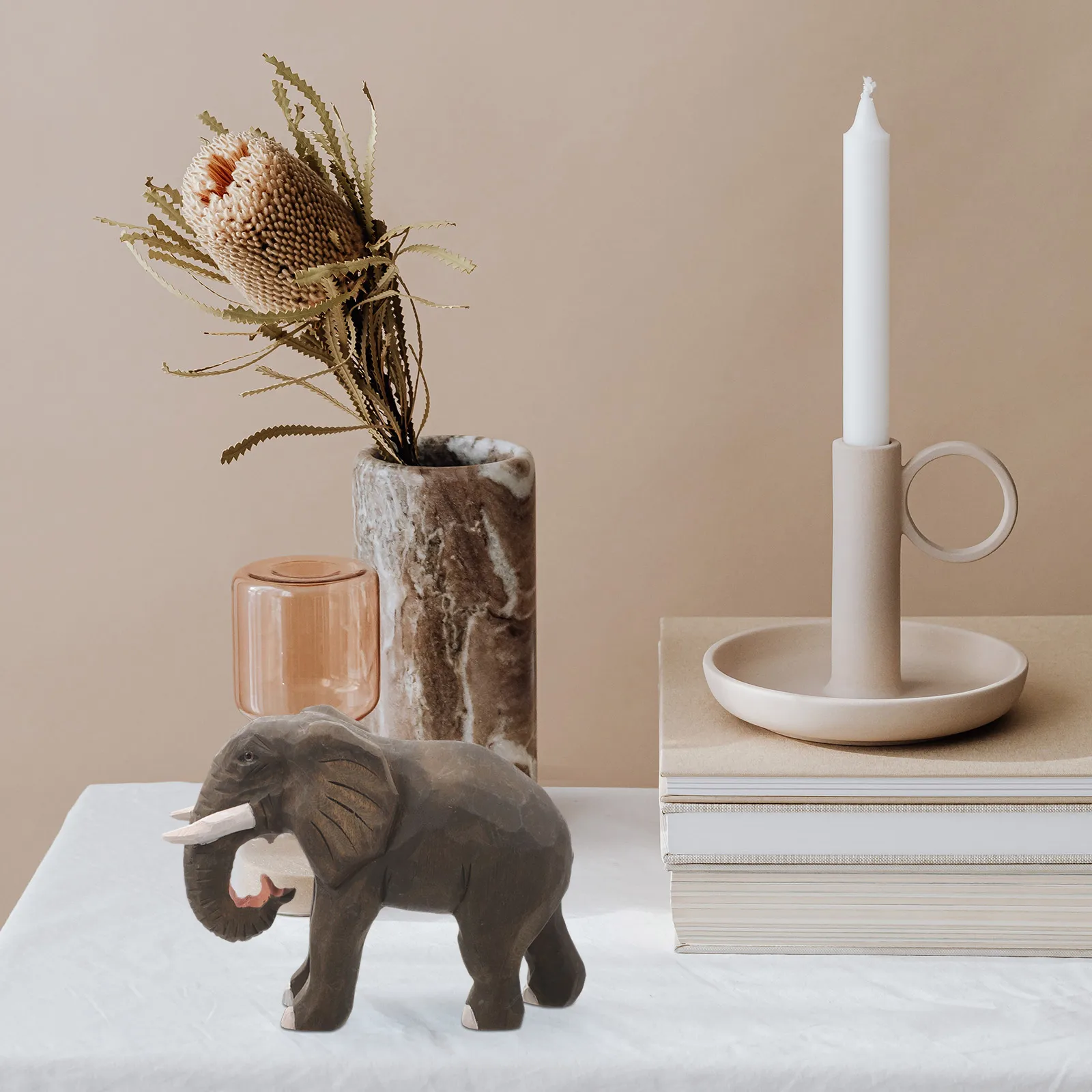 Wooden Elephant Ornaments Detailed Zebra Figurine Natural Wood Carved Animal Statue Home Decor Elegant Desk Piece Mini Model
Wooden Elephant Ornaments Detailed Zebra Figurine Natural Wood Carved Animal Statue Home Decor Elegant Desk Piece Mini Model