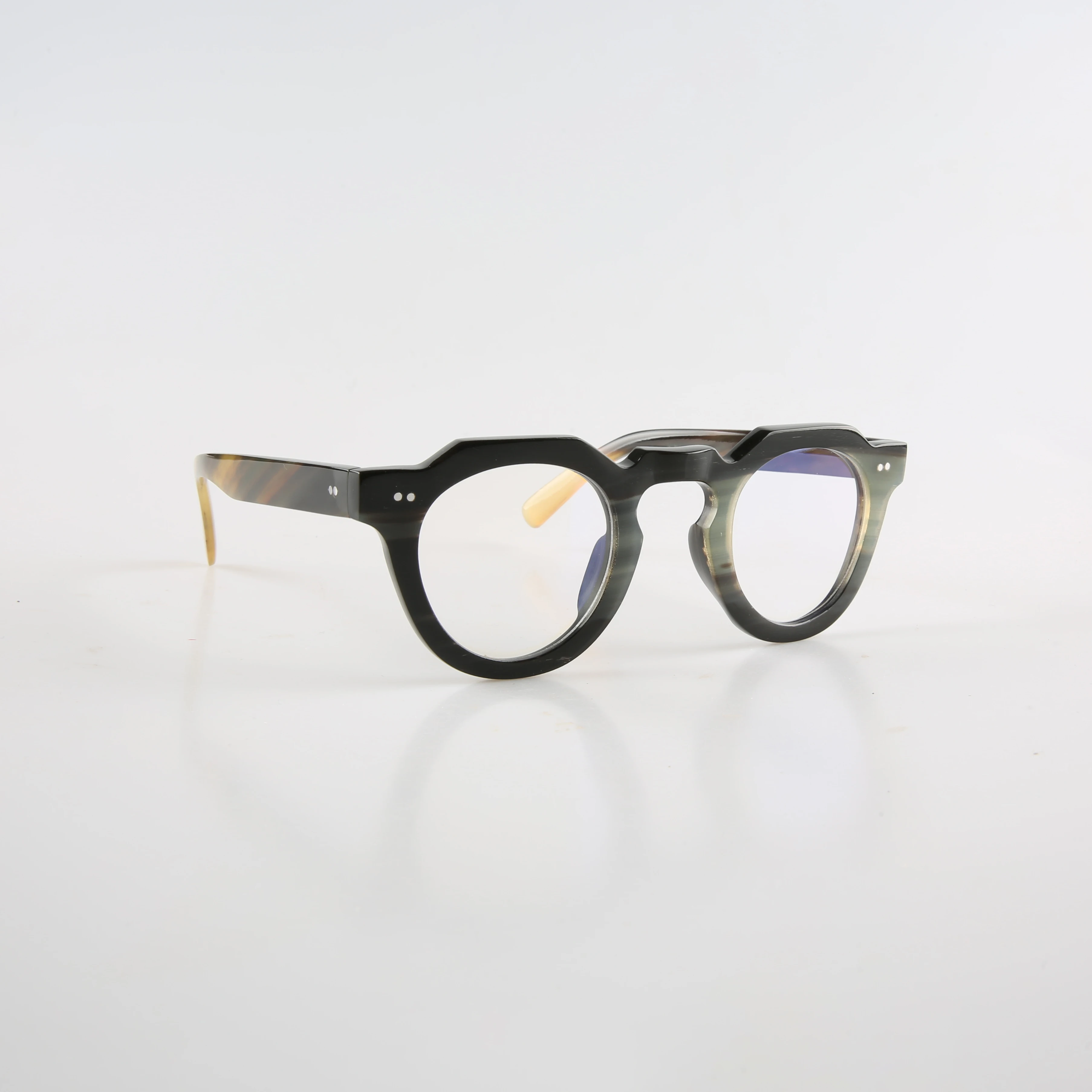 Eyeglass Frames Unique Polygon Vintage Retro Optical Lenses Eyeglasses Handmade Natural Horn Prescription Eyeglass Frames
Eyeglass Frames Unique Polygon Vintage Retro Optical Lenses Eyeglasses Handmade Natural Horn Prescription Eyeglass Frames