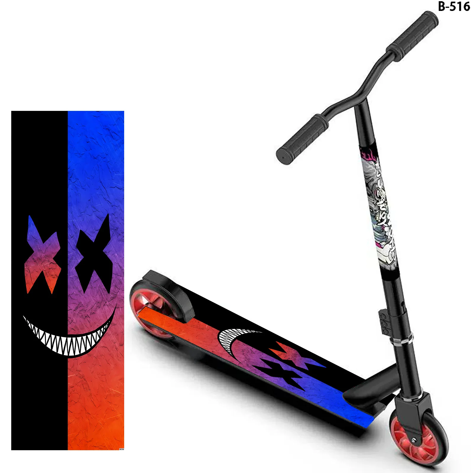 Наклейка для самоката Tide Cool Diablo Splicing XX Eye Grin, декоративная наклейка для самоката/для складного самоката/для портативного самоката
Наклейка для самоката Tide Cool Diablo Splicing XX Eye Grin, декоративная наклейка для самоката/для складного самоката/для портативного самоката