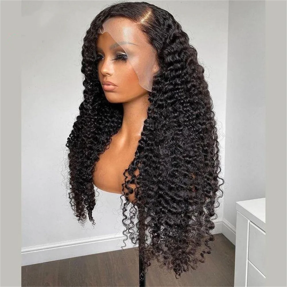 Long Natural Black Kinky Curly 26Inch 180Density Deep Lace Front Wigs For Women With Baby Hair Glueless Preplucked Daily
Long Natural Black Kinky Curly 26Inch 180Density Deep Lace Front Wigs For Women With Baby Hair Glueless Preplucked Daily