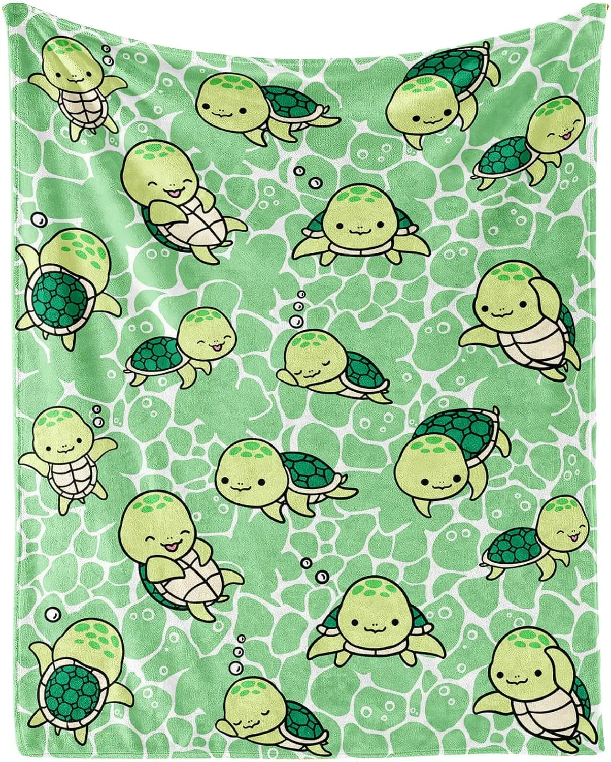 Cute Turtle Print Blanket Green Water Pattern Soft Fleece Throw for Kids Baby Room Decor Cozy Home Textile Gift Idea
Cute Turtle Print Blanket Green Water Pattern Soft Fleece Throw for Kids Baby Room Decor Cozy Home Textile Gift Idea