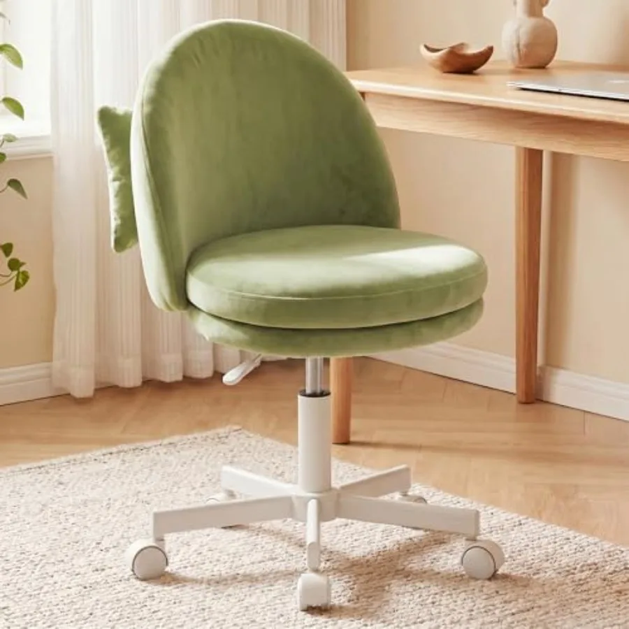 Velvet Tall Office Chair with Wheels Vanity Chairs with Back, Versatile Height Use: Office to Bar Stools Small Ergonomic Comfy
Velvet Tall Office Chair with Wheels Vanity Chairs with Back, Versatile Height Use: Office to Bar Stools Small Ergonomic Comfy