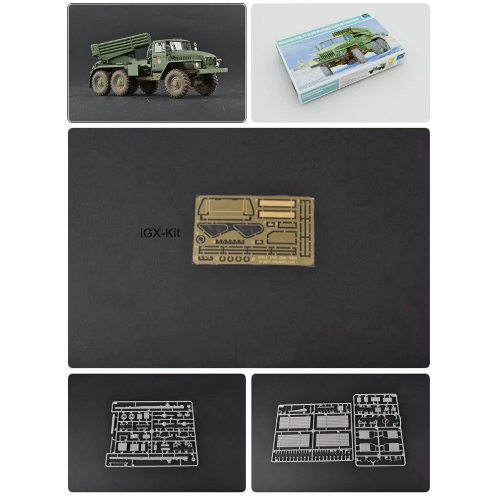 Trumpeter 01013 1:35 Scale Russian BM21 BM-21 Hail Grad Multiple Rocket Launcher Plastic Assembly Model Kit Building Gift
Trumpeter 01013 1:35 Scale Russian BM21 BM-21 Hail Grad Multiple Rocket Launcher Plastic Assembly Model Kit Building Gift