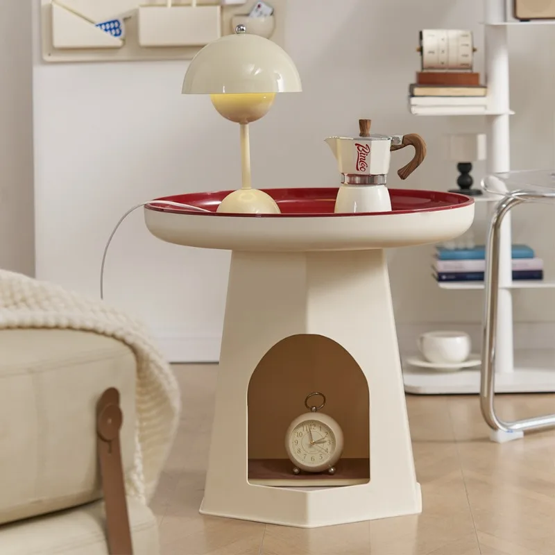 Cream Style Round Side Table, Small Cat Bed & Balcony Storage Shelf, Aesthetic Nightstand for Bedroom Home Decor
Cream Style Round Side Table, Small Cat Bed & Balcony Storage Shelf, Aesthetic Nightstand for Bedroom Home Decor