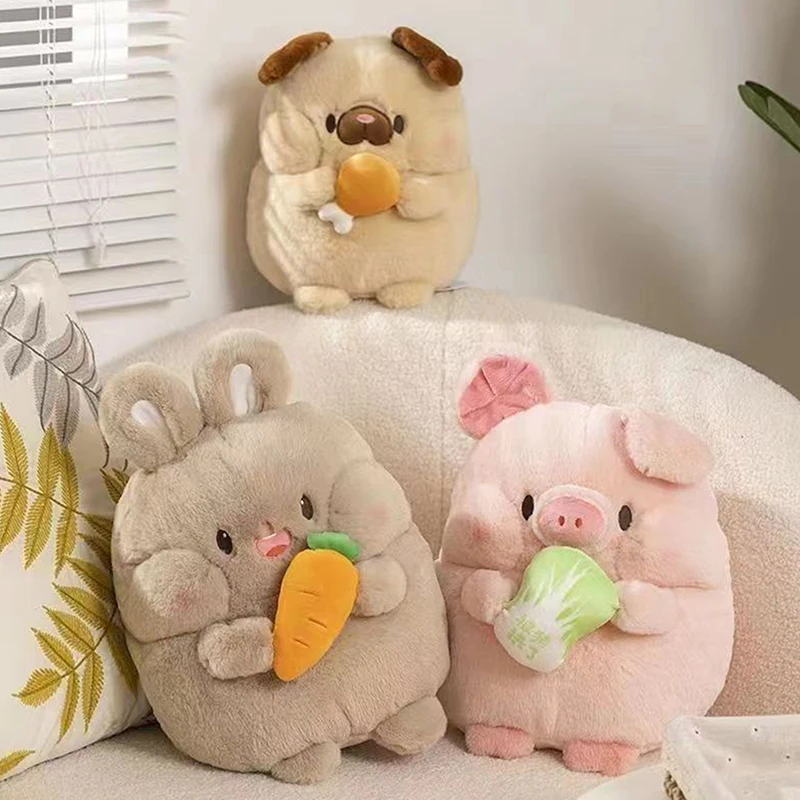 Cute Cartoon Cabbage Pig Carrot Rabbit Dog Plush Toys Soft Stuffed Dolls Pillow Decor Christmas Birthday Gifts
Cute Cartoon Cabbage Pig Carrot Rabbit Dog Plush Toys Soft Stuffed Dolls Pillow Decor Christmas Birthday Gifts