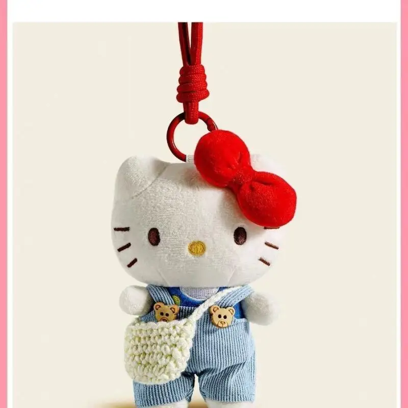 Japanese Sanrio Cross Dressing Hello Kitty Cute Plush Toy Bag Pendant Decoration Cartoon Keychain Ornament Gift for Friends
Japanese Sanrio Cross Dressing Hello Kitty Cute Plush Toy Bag Pendant Decoration Cartoon Keychain Ornament Gift for Friends