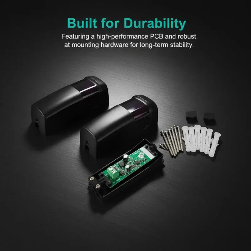 2Pcs Infrared Detector Sensor/ Swing /Sliding/Garage Gate / Door Safety Infrared Photocells For Safe Automated Gate Parts
2Pcs Infrared Detector Sensor/ Swing /Sliding/Garage Gate / Door Safety Infrared Photocells For Safe Automated Gate Parts