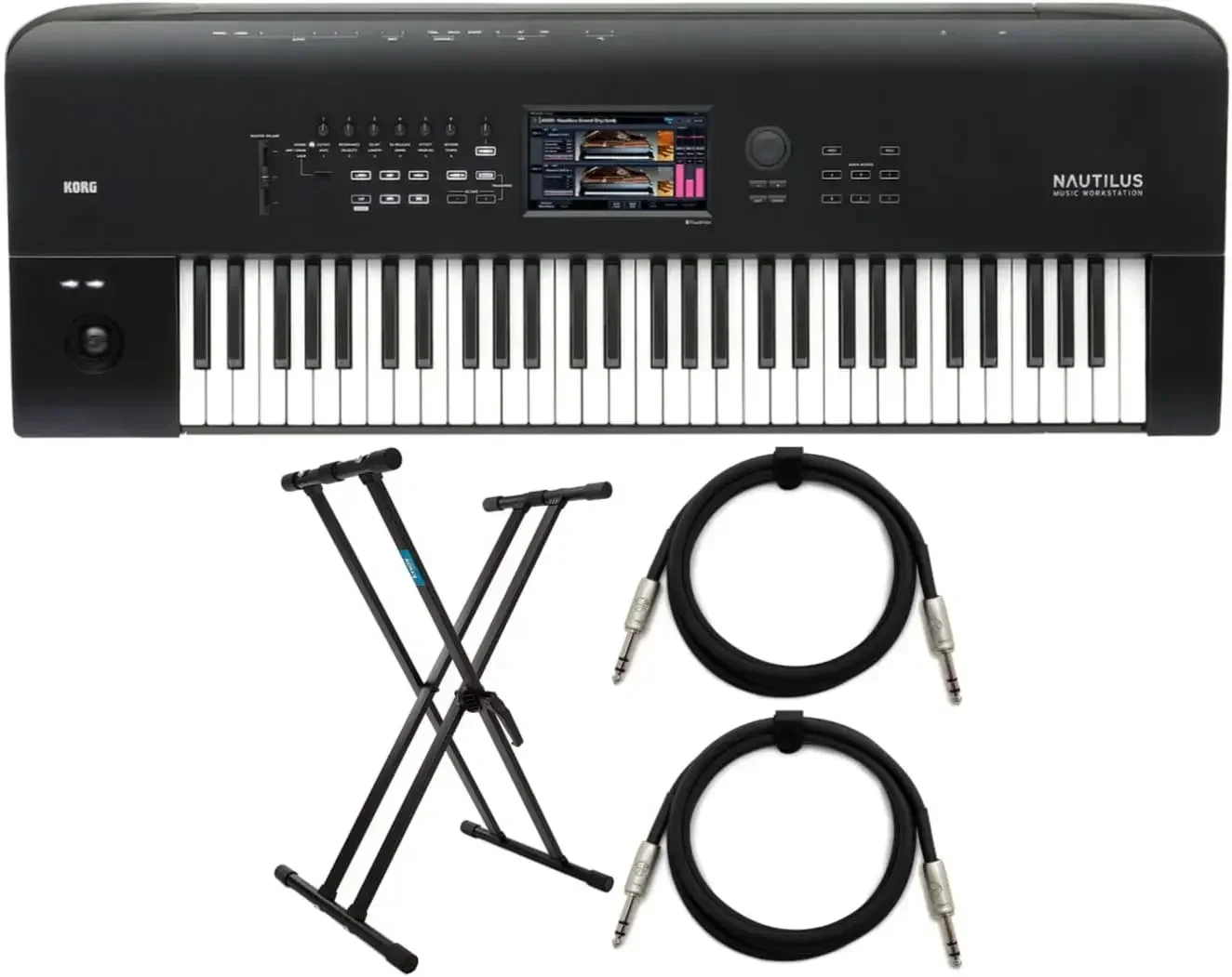 Fast Shipment on Korg Nautilus 61 61-Key Synthesizer Workstation
Fast Shipment on Korg Nautilus 61 61-Key Synthesizer Workstation