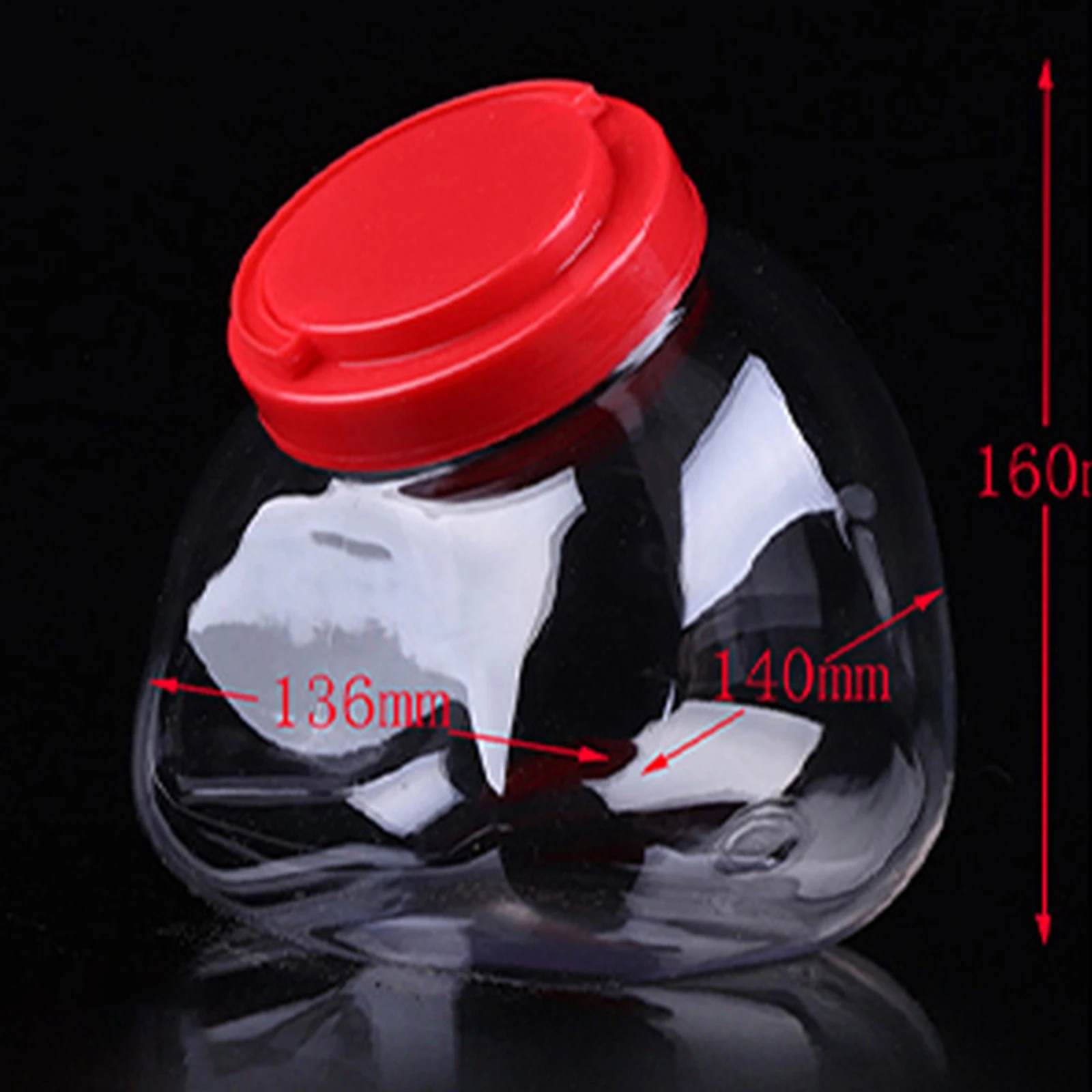 1pcs 1500Ml Creative Packaging Bottle Transparent Storage Jar For Candy Cookie Food Display Kitchen Countertop Clear Jars Lid
1pcs 1500Ml Creative Packaging Bottle Transparent Storage Jar For Candy Cookie Food Display Kitchen Countertop Clear Jars Lid