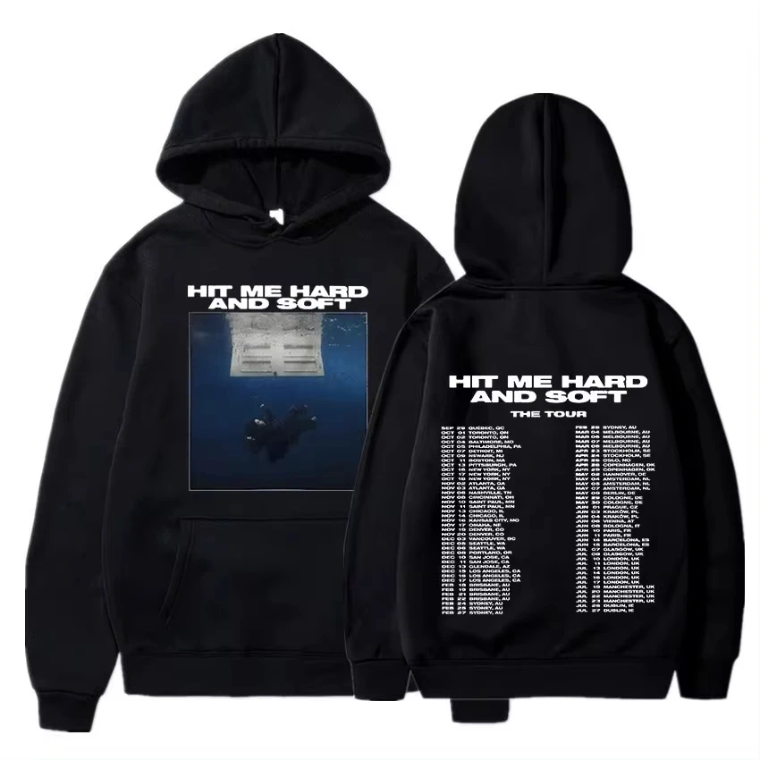 Hit Me Hard and Soft 2024 Tour Hoodie Men Women Clothing Fashion Harajuku Sweatshirts Hip Hop Long Sleeve Pullovers Fans Gift
Hit Me Hard and Soft 2024 Tour Hoodie Men Women Clothing Fashion Harajuku Sweatshirts Hip Hop Long Sleeve Pullovers Fans Gift