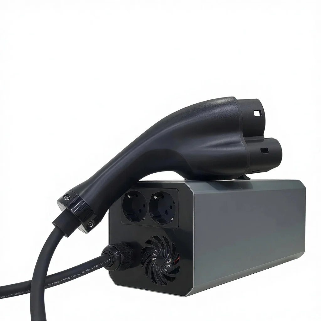 ATV New Longood EV V2L Discharger 5KW CCS2/NACS Inverter Convert EV Power 240V Output CE Certified EU/US/UK Socket Bulk
ATV New Longood EV V2L Discharger 5KW CCS2/NACS Inverter Convert EV Power 240V Output CE Certified EU/US/UK Socket Bulk