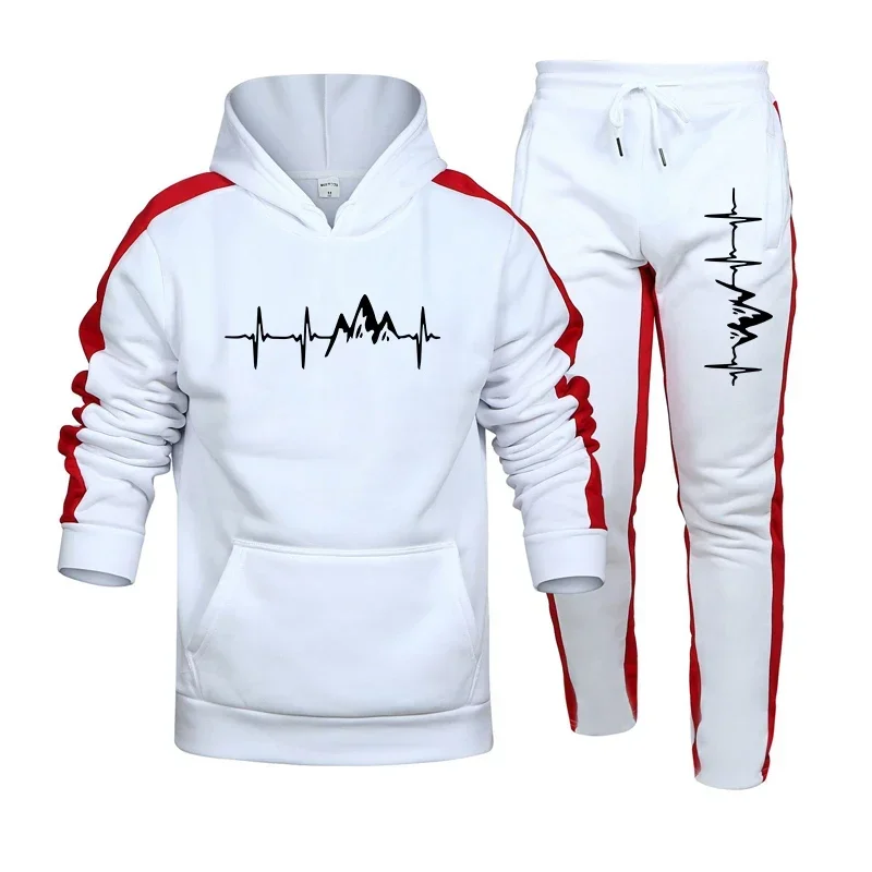 2024 Autumn Winter Mens Tracksuit Printing Casual Hooded Sweatshirt Suit Daily Sports High Quality Popular 2 Piece Set Clothing
2024 Autumn Winter Mens Tracksuit Printing Casual Hooded Sweatshirt Suit Daily Sports High Quality Popular 2 Piece Set Clothing
