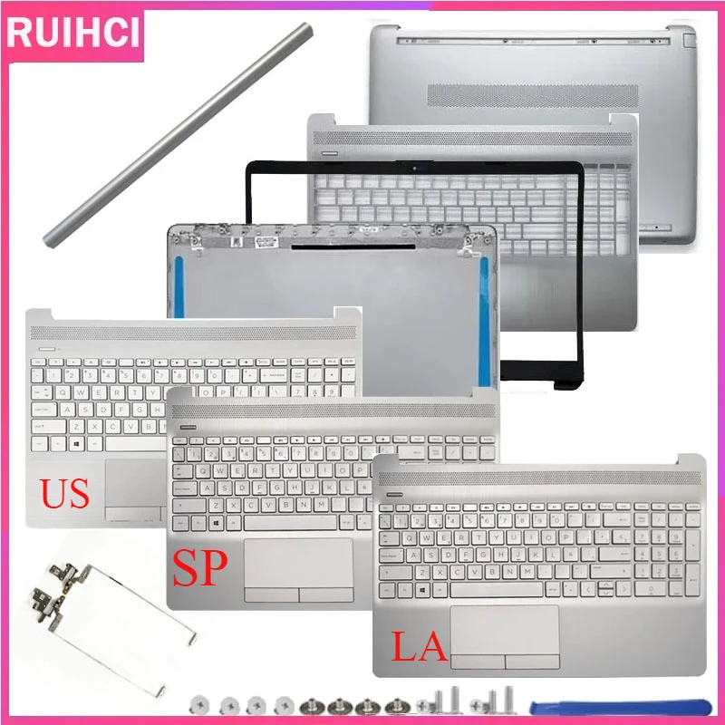 New For HP 15-DW 15-GW 15S-DU DR 15S-DY 250 255 G8 TPN-C139 LCD Back Cover Front Bezel Palmrest US /SP/LA Keyboard Bottom Case
New For HP 15-DW 15-GW 15S-DU DR 15S-DY 250 255 G8 TPN-C139 LCD Back Cover Front Bezel Palmrest US /SP/LA Keyboard Bottom Case