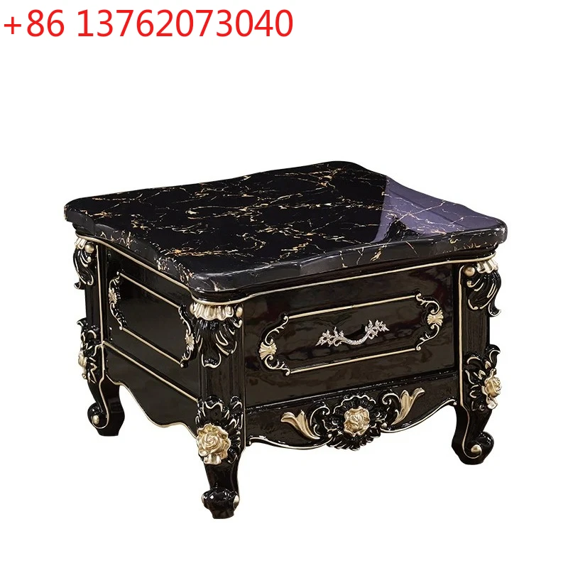 Европейский черный деревянный квадратный мраморный край, приставной столик из массива дерева, край дивана
Европейский черный деревянный квадратный мраморный край, приставной столик из массива дерева, край дивана