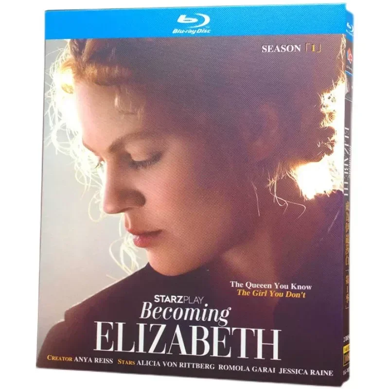 BD Blu-ray American TV Series Becoming Elizabeth Becoming Elizabeth 2
BD Blu-ray American TV Series Becoming Elizabeth Becoming Elizabeth 2